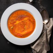 Salvadorean Fish Cake Soup