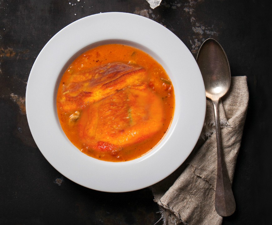 Salvadorean Fish Cake Soup